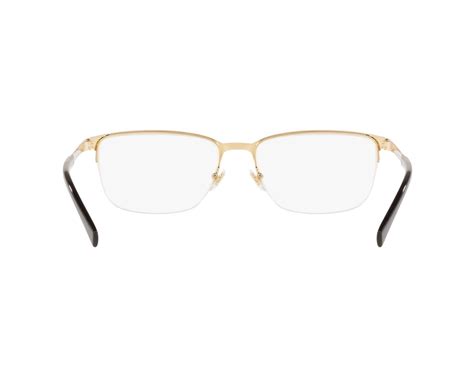 versace ve1263 1002 gold|Versace VE1263 Oval Glasses .